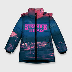 Зимняя куртка для девочки Stranger Things: Pink Heaven