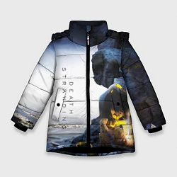 Куртка зимняя для девочки Death Stranding: Exclusive, цвет: 3D-черный