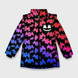 Зимняя куртка для девочки Marshmello: Pink & Violet