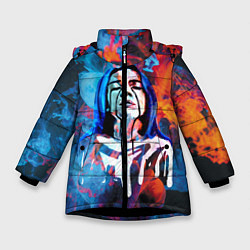Зимняя куртка для девочки Billie Eilish: Colour Smoke