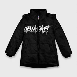 Куртка зимняя для девочки OBLADAET, цвет: 3D-черный