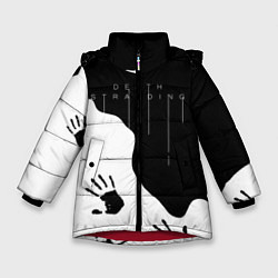Куртка зимняя для девочки DEATH STRANDING, цвет: 3D-красный