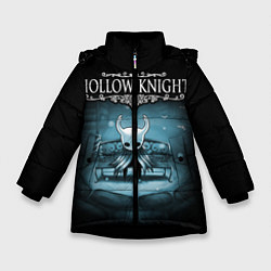 Куртка зимняя для девочки Hollow Knight: Night, цвет: 3D-черный