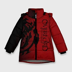 Куртка зимняя для девочки Overlord, цвет: 3D-светло-серый