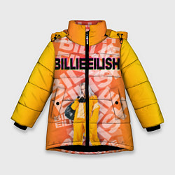 Зимняя куртка для девочки Billie Eilish: Yellow Mood
