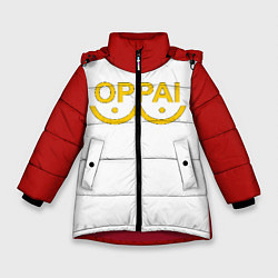 Куртка зимняя для девочки ONE PUNCH MAN, цвет: 3D-красный