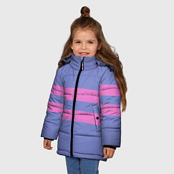 Куртка зимняя для девочки ФРИСК FRISK, цвет: 3D-черный — фото 2