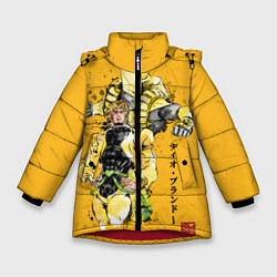 Зимняя куртка для девочки JoJo Bizarre Adventure