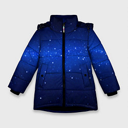 Зимняя куртка для девочки BLUE STARRY SKY