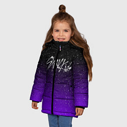 Куртка зимняя для девочки STRAY KIDS, цвет: 3D-черный — фото 2