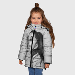 Куртка зимняя для девочки Ariana Grande Ариана Гранде, цвет: 3D-красный — фото 2