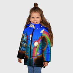 Куртка зимняя для девочки TERRARIA GAME, цвет: 3D-черный — фото 2