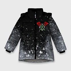 Куртка зимняя для девочки Payton Moormeier, цвет: 3D-светло-серый