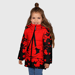 Куртка зимняя для девочки Assassin’s Creed, цвет: 3D-черный — фото 2