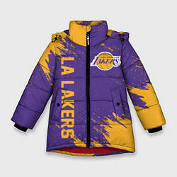 Зимняя куртка для девочки LA LAKERS