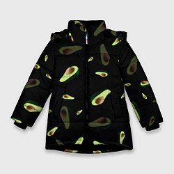 Зимняя куртка для девочки Авокадо