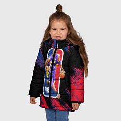 Куртка зимняя для девочки KOBE BRYANT, цвет: 3D-черный — фото 2