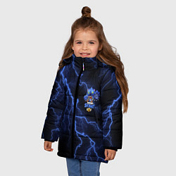 Куртка зимняя для девочки Brawl Stars LEON, цвет: 3D-красный — фото 2