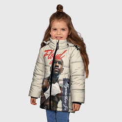 Куртка зимняя для девочки Floyd, цвет: 3D-светло-серый — фото 2