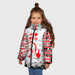 Куртка зимняя для девочки LIMP BIZKIT, цвет: 3D-черный — фото 2