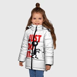 Куртка зимняя для девочки Disenchantment, цвет: 3D-светло-серый — фото 2