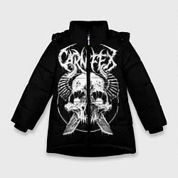 Куртка зимняя для девочки Carnifex, цвет: 3D-черный