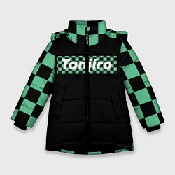 Куртка зимняя для девочки TANJIRO, цвет: 3D-черный