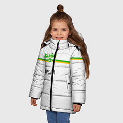 Куртка зимняя для девочки Каждый день, цвет: 3D-черный — фото 2