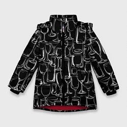 Зимняя куртка для девочки Стеклянный бармен