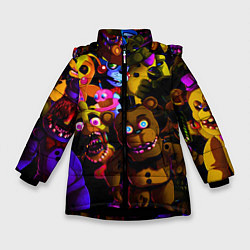 Зимняя куртка для девочки Five Nights At Freddy's