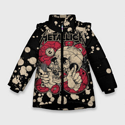 Зимняя куртка для девочки Metallica