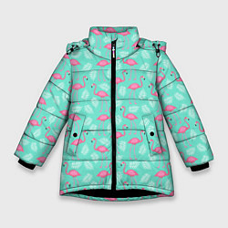 Зимняя куртка для девочки Flamingo