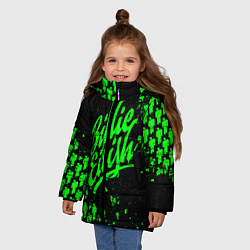 Куртка зимняя для девочки Billie Eilish 3, цвет: 3D-черный — фото 2