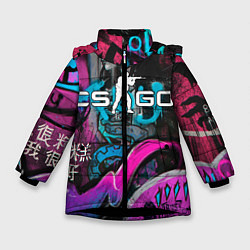 Зимняя куртка для девочки CS GO - Fever Dream