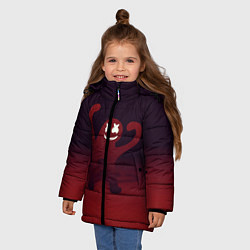 Куртка зимняя для девочки Marshmello ЪУЪ Oko, цвет: 3D-черный — фото 2