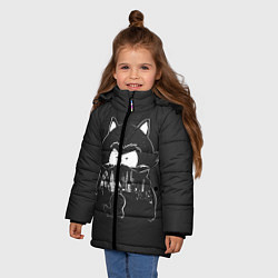 Куртка зимняя для девочки South Park, цвет: 3D-светло-серый — фото 2
