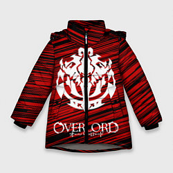 Куртка зимняя для девочки OVERLORD, цвет: 3D-светло-серый