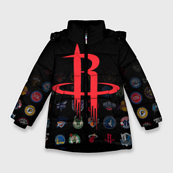 Зимняя куртка для девочки Houston Rockets 2