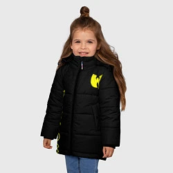 Куртка зимняя для девочки WU-TANG CLAN, цвет: 3D-черный — фото 2