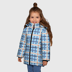 Куртка зимняя для девочки Костюм Тренера, цвет: 3D-черный — фото 2