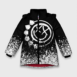 Зимняя куртка для девочки Blink-182 7