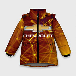 Зимняя куртка для девочки Chevrolet