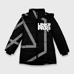 Куртка зимняя для девочки LINKIN PARK 6, цвет: 3D-черный