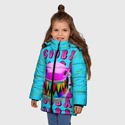 Куртка зимняя для девочки 6IX9INE- GOOBA, цвет: 3D-черный — фото 2