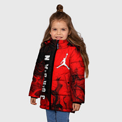 Куртка зимняя для девочки MICHAEL JORDAN AIR, цвет: 3D-черный — фото 2