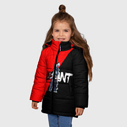 Куртка зимняя для девочки Valorant Jett, цвет: 3D-черный — фото 2
