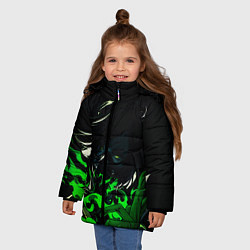 Куртка зимняя для девочки VALORANT VIPER, цвет: 3D-черный — фото 2