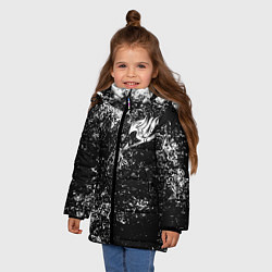 Куртка зимняя для девочки FAIRY TAIL, цвет: 3D-красный — фото 2