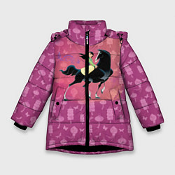 Зимняя куртка для девочки Мулан