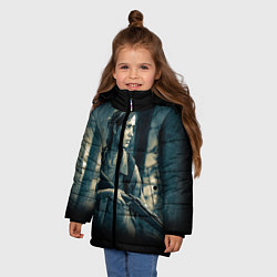Куртка зимняя для девочки THE LAST OF US спина Z, цвет: 3D-светло-серый — фото 2
